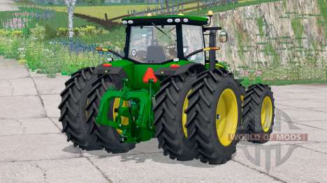 John Deere 7310R〡com rodas adicionais para Farming Simulator 2015