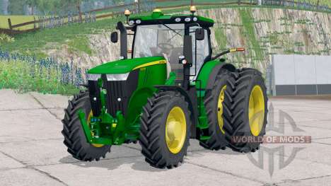 John Deere 7310R〡com rodas adicionais para Farming Simulator 2015