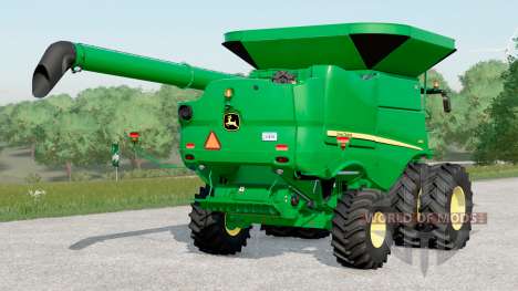 John Deere S600〡nova extensão do tanque de grãos para Farming Simulator 2017