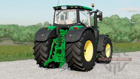 John Deere série 6R〡mais configs de pneus para Farming Simulator 2017