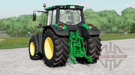 John Deere 6M série〡reifenzuschaltfunktionen para Farming Simulator 2017