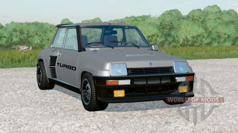 Renault 5 Turbo 1980 para Farming Simulator 2017