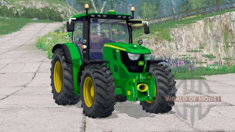 John Deere 6150R〡há rodas duplas para Farming Simulator 2015