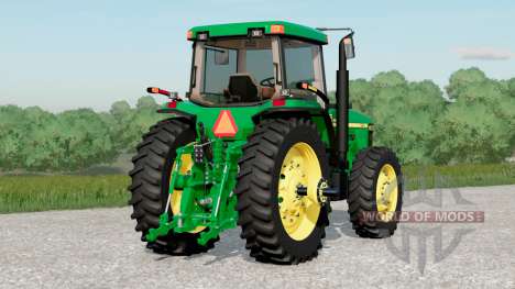 John Deere 8110〡tem rodas traseiras duplas para Farming Simulator 2017