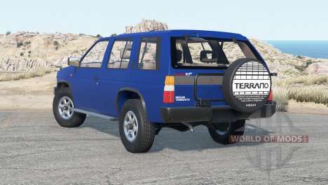 Nissan Terrano Turbo R3M 4-door (WBYD21) 1991 para BeamNG Drive