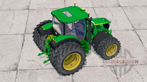 John Deere 6150R〡há rodas duplas para Farming Simulator 2015