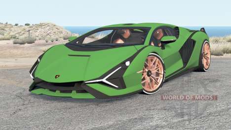 Lamborghini Sian FKP 37 2020 para BeamNG Drive