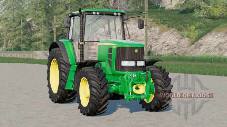 John Deere 6030 〡 texturas melhoradas da série para Farming Simulator 2017