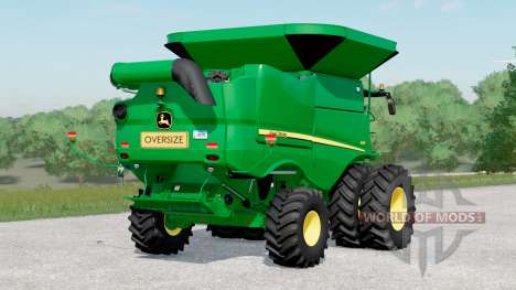 John Deere S600 série〡grão opções de tanque para Farming Simulator 2017