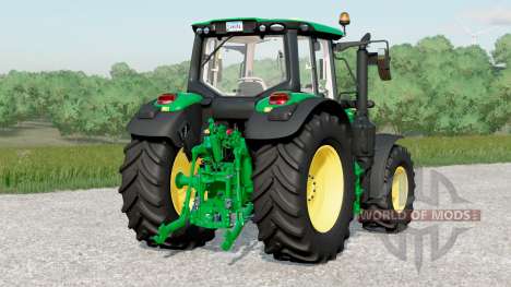 John Deere 6M série〡front hydraulic ou weighᵵ para Farming Simulator 2017