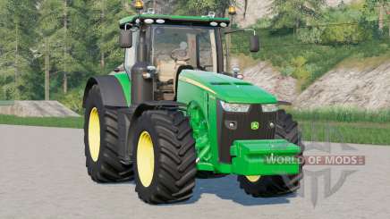 Animação de limpadores 〡 série John Deere 8R para Farming Simulator 2017