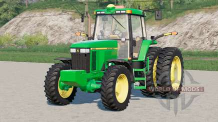 John Deere 7000 série〡tem farol quadrado para Farming Simulator 2017