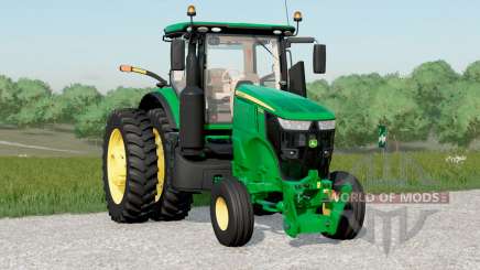 John Deere 7R série〡congente peso frontal para Farming Simulator 2017