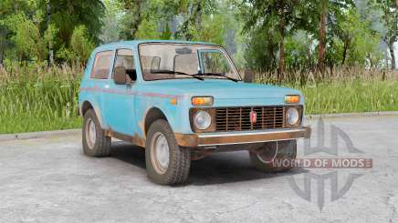 VAZ-2121 Niva〡Imulte sua carga para Spin Tires