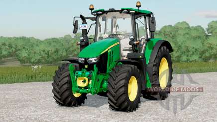 John Deere 6120M〡crescido vida útil para Farming Simulator 2017