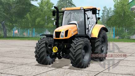 Nova Holland T6 série〡 acrescentou mais opções de rodas para Farming Simulator 2017
