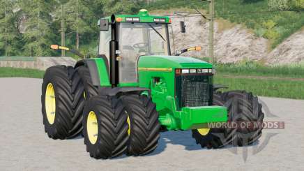 John Deere 8000 série〡updated todas as texturas para Farming Simulator 2017