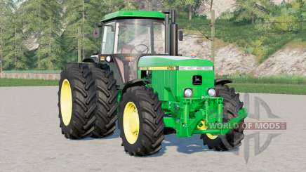 John Deere 4055 série〡há rodas estreitas para Farming Simulator 2017