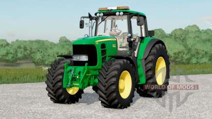 John Deere 7030 Premium〡cromo opção de tubulação para Farming Simulator 2017