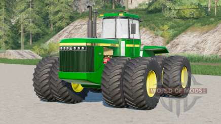 John Deere 8850〡2 escapamentos diferentes para Farming Simulator 2017