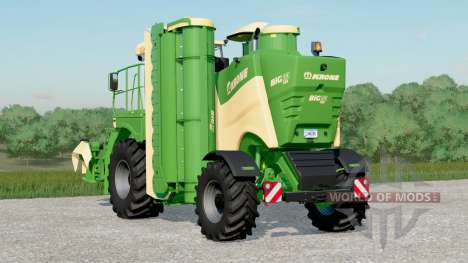 Krone BiG M 450〡se aumentou para 50m para Farming Simulator 2017