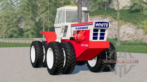 Seleção branca de rodas 〡 Plainsman A4T-1600 para Farming Simulator 2017