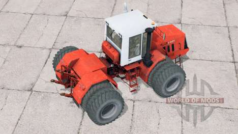 Kirovec K-744R3〡there are additional wheels para Farming Simulator 2015