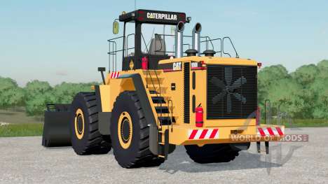 Caterpillar 990H〡bucket capacidade 19000l para Farming Simulator 2017