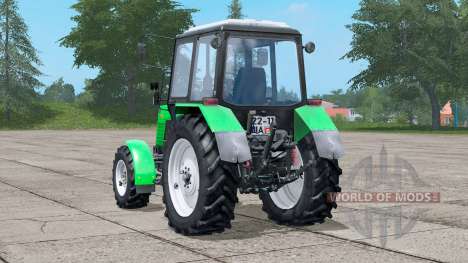 MTZ-1025 Belarus〡attachments option para Farming Simulator 2017