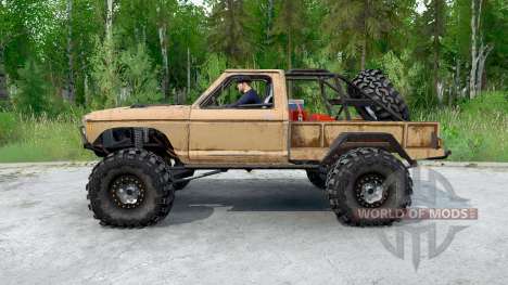 Ford Ranger Cabine Regular 1983〡Desert Crawler para Spintires MudRunner