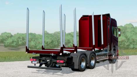 Scania R 500 Timber Truck para Farming Simulator 2017