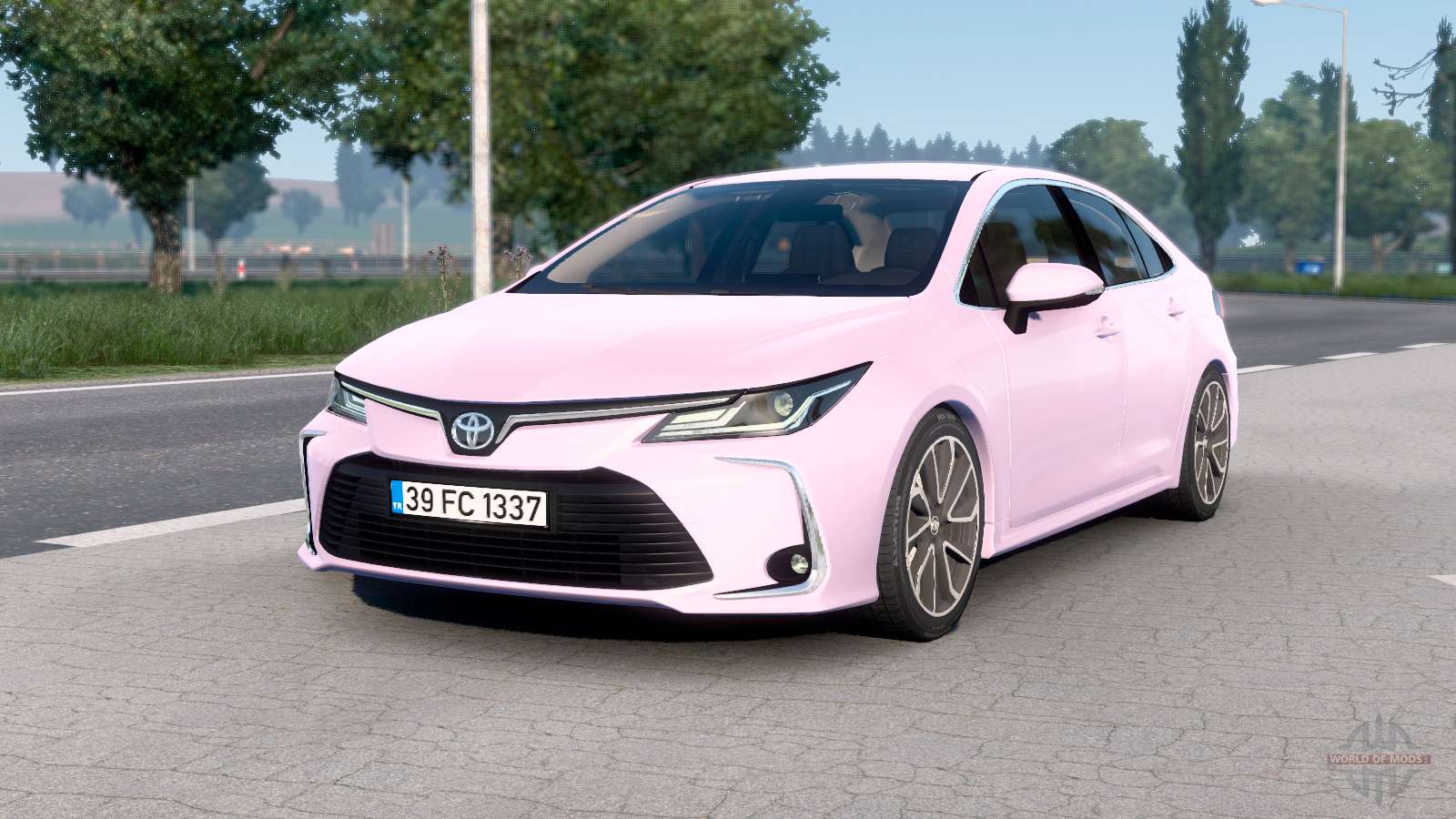 Viatura Toyota Corolla 2020 Para O ETS2