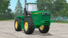 Configurações 〡 rodas da série John Deere 8000 para Farming Simulator 2017