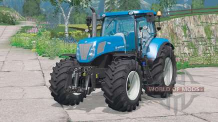 New Holland T7.310〡tem peças removíveis para Farming Simulator 2015