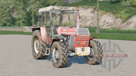 Zetor Crystal 8045〡com pesos extras sobre rodas para Farming Simulator 2017