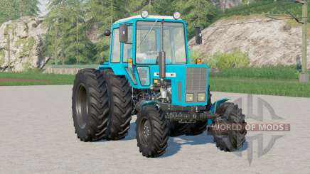 MTZ-82 Bielorrússia〡com outras rodas estreitas para Farming Simulator 2017