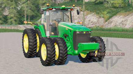 John Deere 8030 série〡Firestone e pneus Michelin para Farming Simulator 2017