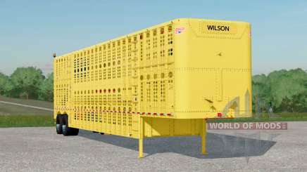 Wilson Silverstar PSDCL 406〡se agora também pode carregar 220 galinhas para Farming Simulator 2017