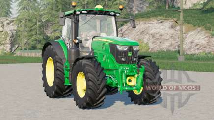 John Deere 6R série〡descodente de iluminação para Farming Simulator 2017