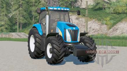 New Holland TG200 série〡configurável peso frontal para Farming Simulator 2017