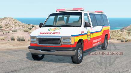 Gavril H-Series Firwood County Fire Department v1.1 para BeamNG Drive