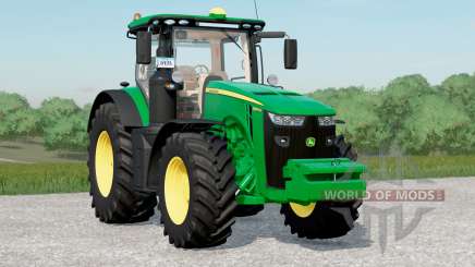 John Deere 8R série〡congente peso frontal para Farming Simulator 2017