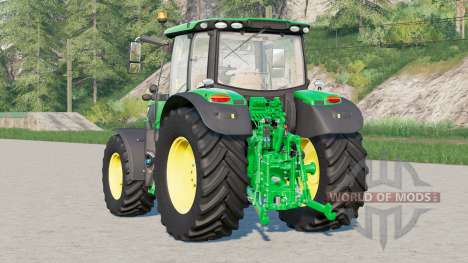John Deere 6R série〡nova configurações adicionad para Farming Simulator 2017