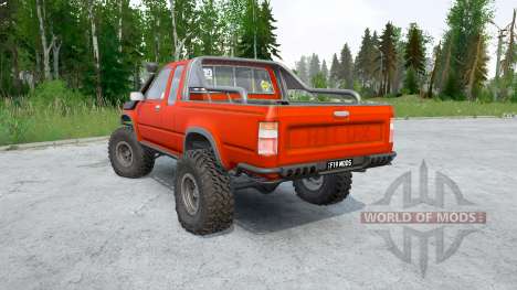 Toyota Hilux Xtra Cab 1989〡lifted para Spintires MudRunner