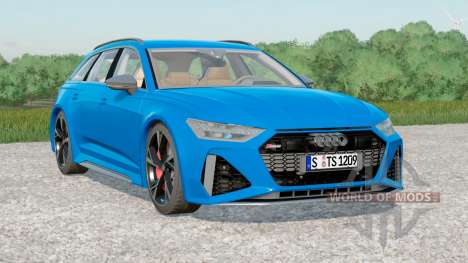 Audi RS 6 Avant (C8) escolha 〡color 2019 para Farming Simulator 2017