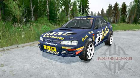 Subaru Impreza WRC (GC) 1993 para Spintires MudRunner