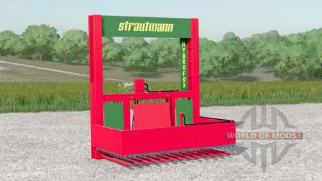 Cortador de blocos Strautmann Hydrofox Titan〡sil para Farming Simulator 2017