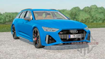 Audi RS 6 Avant (C8) escolha 〡color 2019 para Farming Simulator 2017