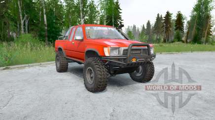 Toyota Hilux Xtra Cab 1989〡lifted para MudRunner