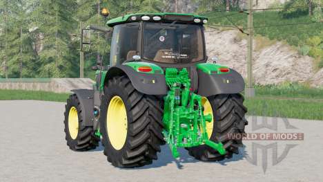 John Deere 6R série〡front hydraulic ou peso para Farming Simulator 2017